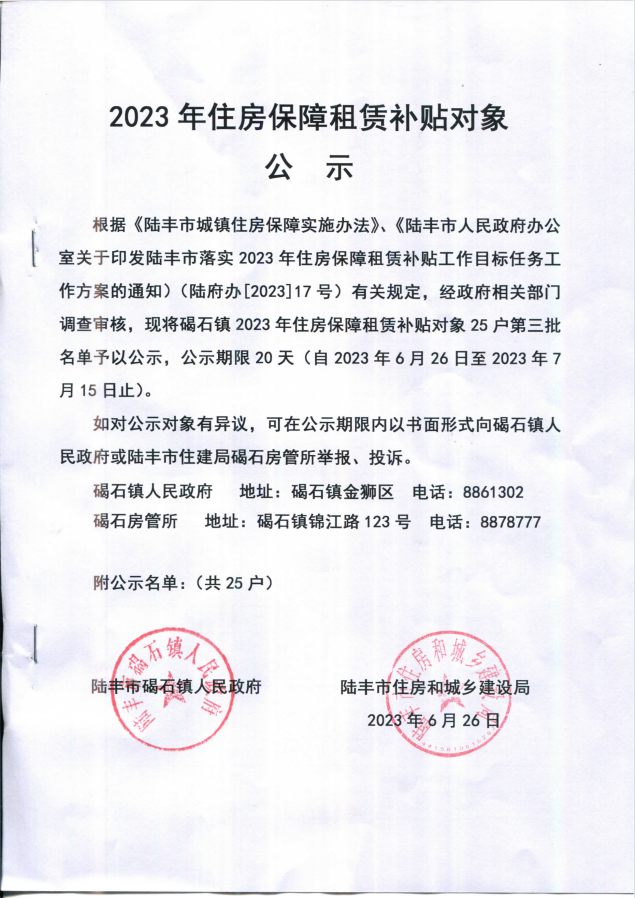 2023年住房保障租賃補(bǔ)貼對(duì)象公示（碣石25戶）第三批1.png