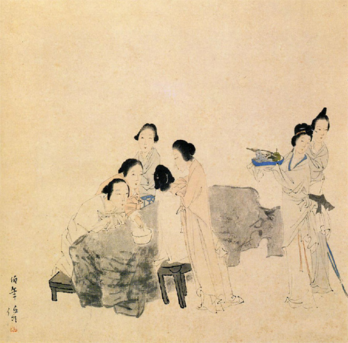 【網(wǎng)絡中國節(jié)?七夕】畫里畫外話“七夕”